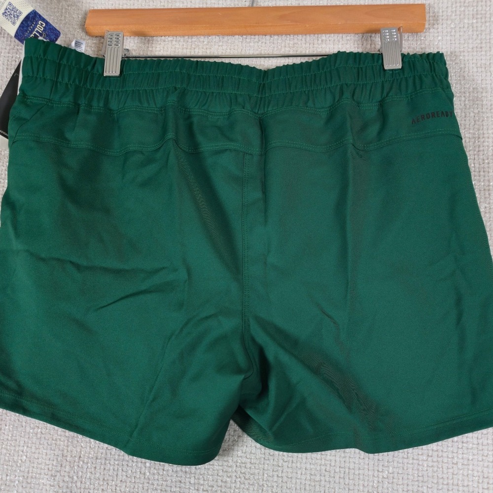 NWT Adidas Miami‎ Hurricanes AEROREADY Women's Running Shorts Green Sz Medium - Picture 4 of 15